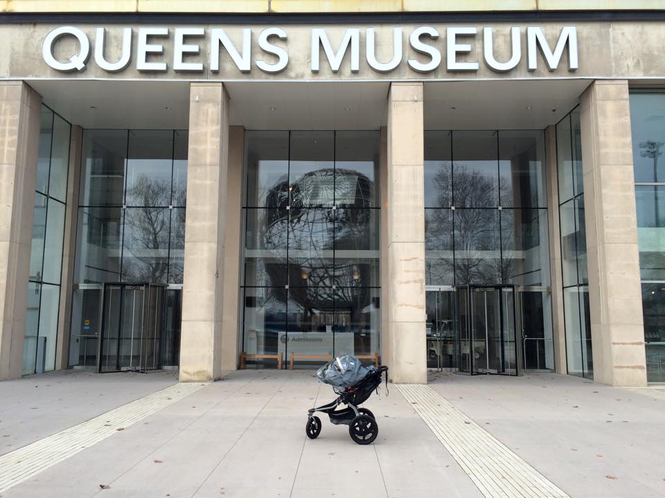 Cristian's first visit to a museum, when he's older, we will take him inside.